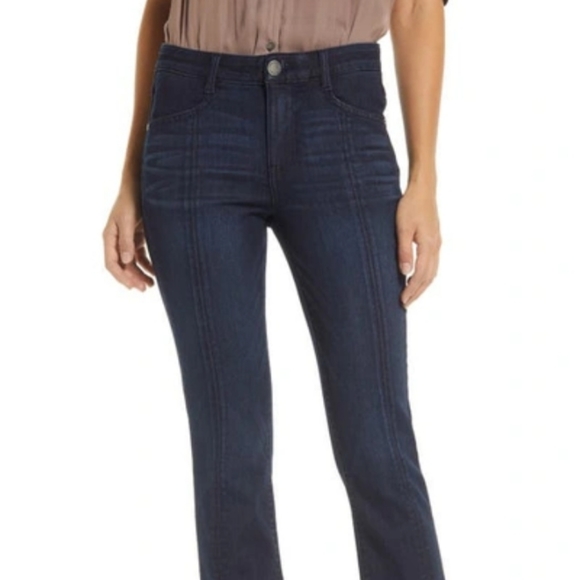 Democracy WKE2290Y6 Itty Bitty Boot Jean Blua Denim Size 18W High Rise Ab Soluti - Picture 3 of 9